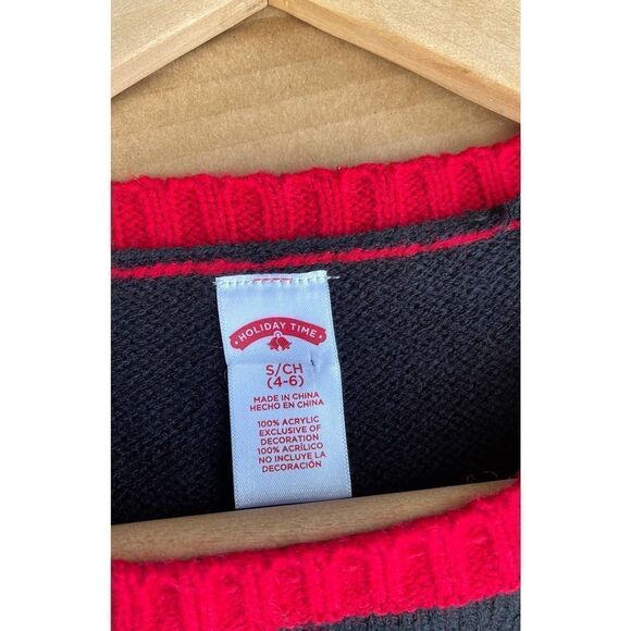 Ugly Christmas Sweater womens sz small Reindeer snowflakes pullover long sleeve - Picture 4 of 8